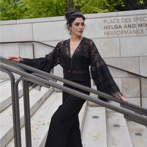 Dantel hand made jacket - Picture 3 of 3